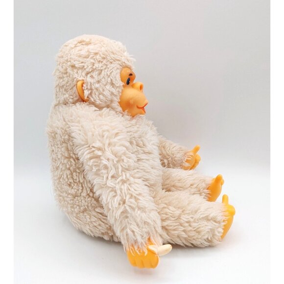 Vintage Russ Baby Gonga Thumb Sucking Monkey Gorilla w/Banana 10" - Picture 5 of 6